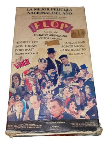 Flop!!!!nacional Original Clásico Vhs 