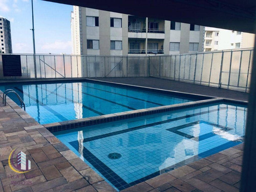 Imagem 2 de 17 de Apartamento 3 Dormitórios Com Armários Planejados, Piscina, 01 Vaga De Garagem - Jaguaribe - Osasco/sp - Ap1975