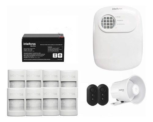 Kit Alarme Intelbras Anm 24 App 8 Sensor Presenca Sem Fio