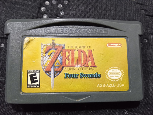 Zelda A Link To The Past Four Swords Original Gba