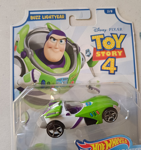 Hotwheels Toys Story 4 Set 8 Autos Character Cars Blanco (Usado)