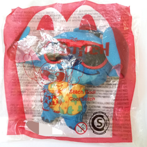  Stitch Disney Peluche Stitch Cool Mc Donalds 2022 Nuevo