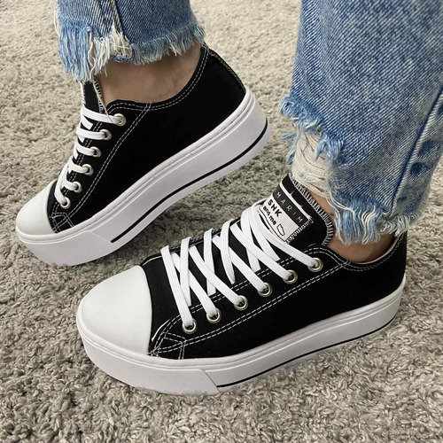 Imagem 3 de 7 de Tênis Ramarim Flatform Casual 2022 Ref- 22-97148