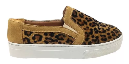 Tênis de Skate Slip On Onça