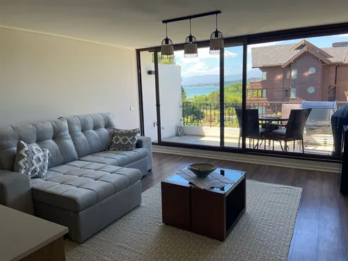 Departamento En Arriendo De 2 Dorm. En Villarrica Centro