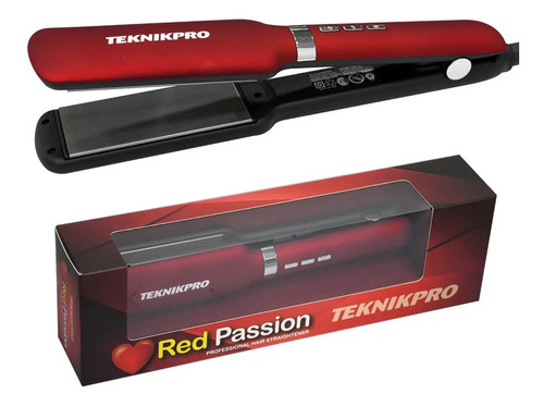 Plancha De Pelo Red Passion Teknikpro