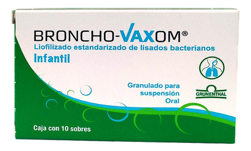 Broncho Vaxom Infantil 3.5 Mg Granulado Caja Con 10 Sobres
