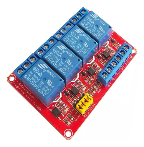 Módulo Relé Optoacoplado Proyectos Arduino