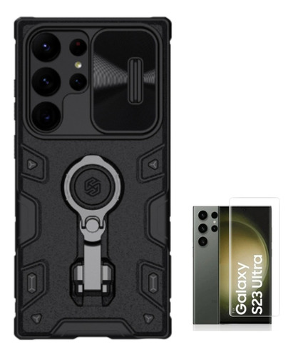 Case Nillkin Camshield Para Samsung Galaxy S23 Ultra+ Vidrio