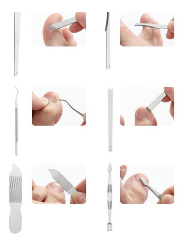 Juego De 26 Cortadores De Uñas De Acero Inoxidable Para Mani