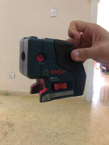 Nivel Láser Bosch Gpl 5 C Profesional. 80 Verdes
