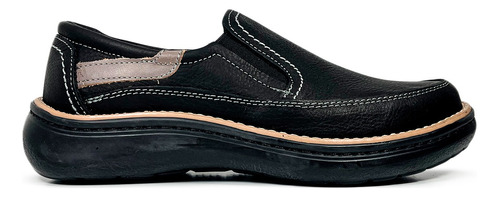 Zapatos Mocasin Nauticos Hombre Cuero Free Comfort