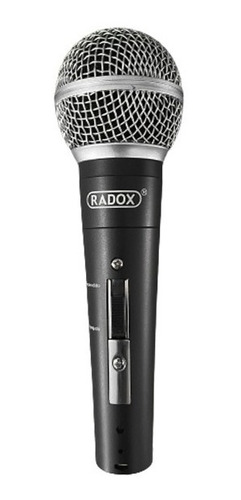 Microfono Dinamico Unidireccional Con Cable Radox 490-140