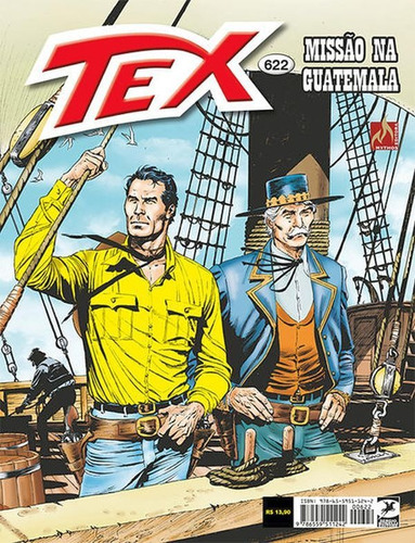 Tex Nº 622 - Vol. 622: Missão Na Guatemala, De Ruju, Pasquale. Editora Mythos, Capa Mole Em Português