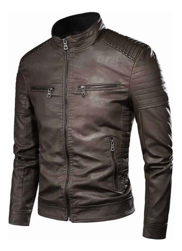 Chaqueta De Cuero Para Hombre De Súper Promoción