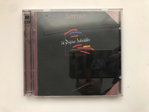 Cd Fisico Serrat 24 Paginas Inolvidables Contiene 2 Cds