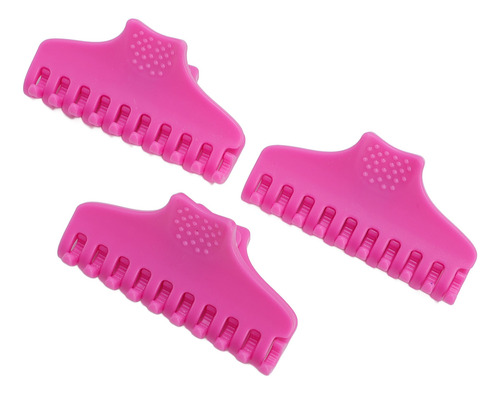 Juego De Pinzas Para Rizar El Pelo, 25 Unidades, Rosa, Pinza