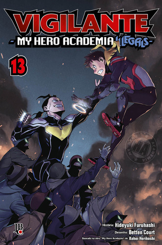 Vigilante My Hero Academia Illegals Vol. 13, De Kohei Horikoshi Betten Court. Editora Jbc, Capa Mole Em Português, 2023