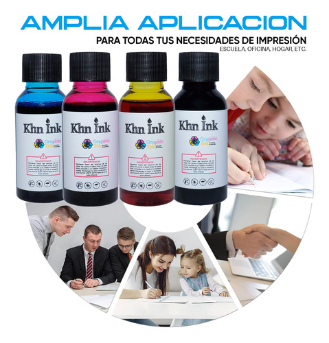 4 Botellas Tinta Compatible Epson T664 L120 L310 L380 70ml
