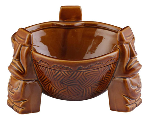 Tazas Tiki De Cerámica De Gran Capacidad De 1000ml Para