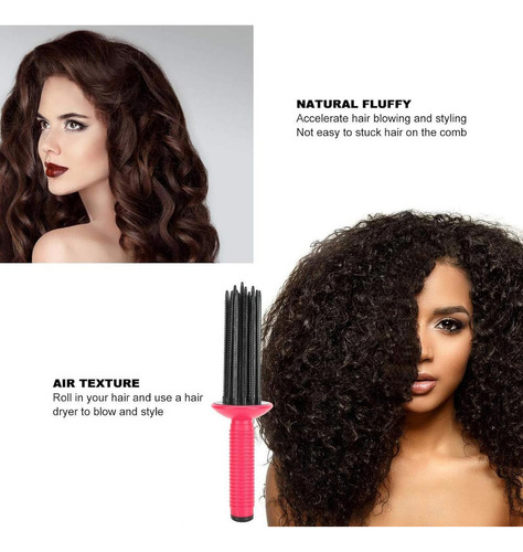 Peinar Cabello Rizado, Pelo Esponjoso Pelo Pelo Rizado