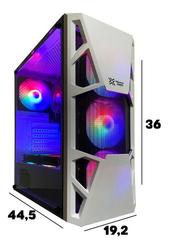 Imagem 4 de 9 de Pc Gamer Completo Maximus I5 Gtx 1050 8gb Hd 1tb Ssd 120gb