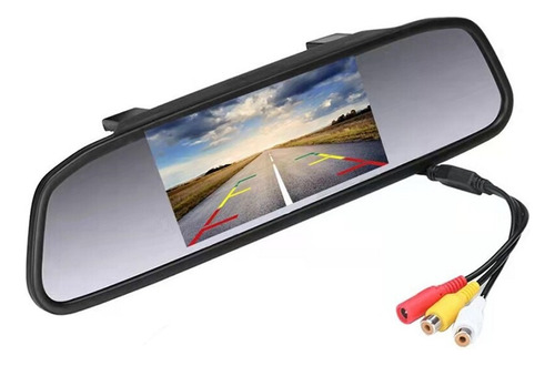 Câmera De Ré Automotiva Visão Nortuna + Tela Retrovisor Lcd