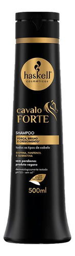 Kit Haskell Cavalo Forte Sh. Cond Mascara 500ml/g + Complexo