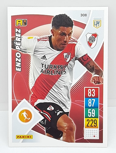 Enzo Perez - Carta Adrenalyn Futbol Arg. 2022 / River Plate 