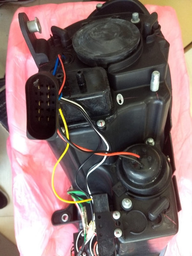 Farol Retrofit Led Vw Passat 2010 A 2016 Máscara Negra