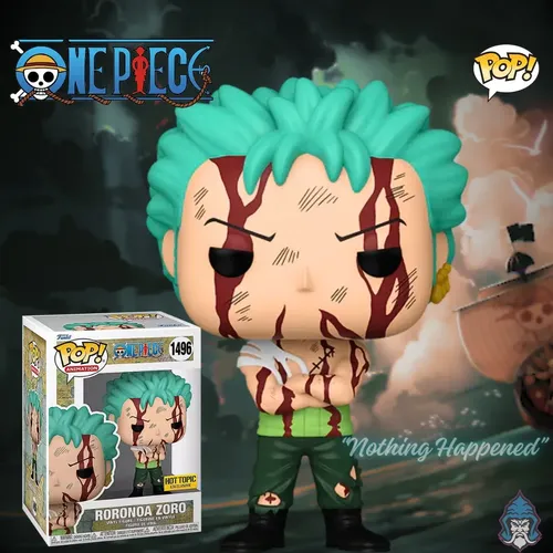 Funko Pop One Piece - Roronoa Zoro (nothing Happened) #1496