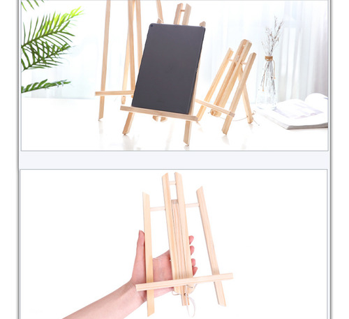 Soporte Easel Artist Para Adultos, Portátil, De Madera, En Á