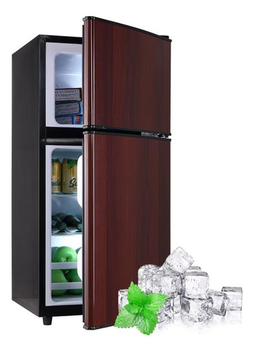 Oditton Krib Bling-fls-80-wood Refrigerador Compacto, Color