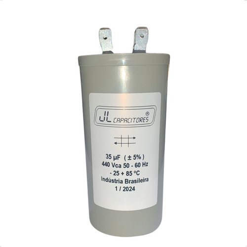 Capacitor Permanente 35uf 450v 35 Microfarad Jl Capacitores