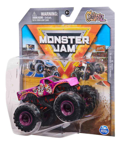 Carrinho Calavera Série 5 Escala 1:64 - Monster Jam