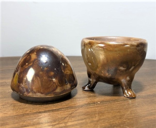 Imagem 2 de 6 de Porta-joia Mini Ovo Porcelana - Páscoa