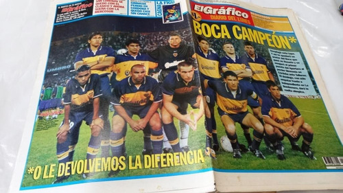 El Grafico Diario Del Lunes Doble Tapa Boca Casi Campeon Mt1