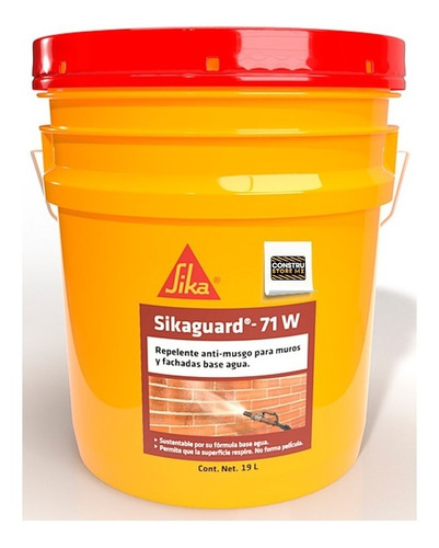 Sikaguard 71 W Repelente Hidrofugante Transparente 19 L