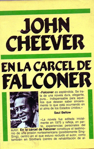 En La Carcel De Falconer, De Cheever, John. Editorial Ultramar, Tapa Tapa Blanda En Español