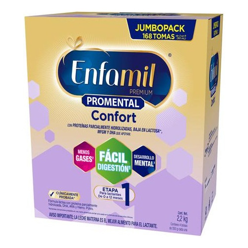 Enfamil Confort Premium Formula Infantil 4 Unidades / 550 G