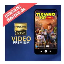 Comprar Invitación Digital Animada De Toy Story - Tiziben Rojo