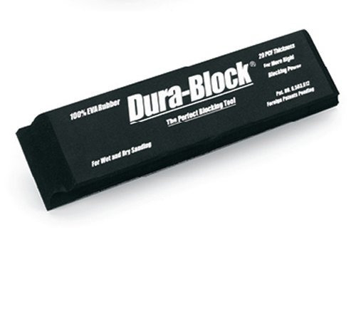 Dura-block (af4418) Hook & Loop Negro 11  Bloque De Lijado