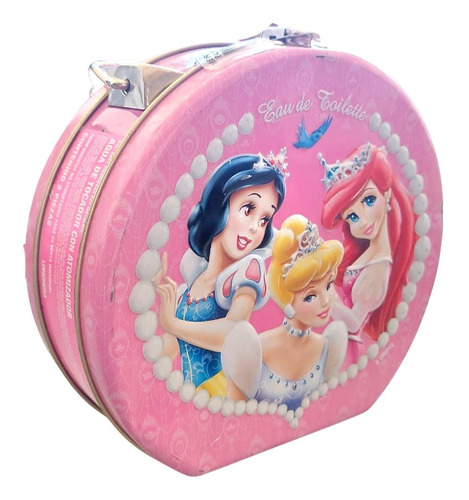 Princesas Disney Perfume Infantil 50ml + Lonchera 