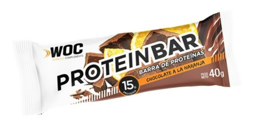 Barras Proteicas Woc 15g Proteína Dulce De Leche / Chocolate