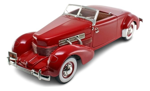 Cord 812 Roadster 1937 Convertible - Rojo Ertl 1/18