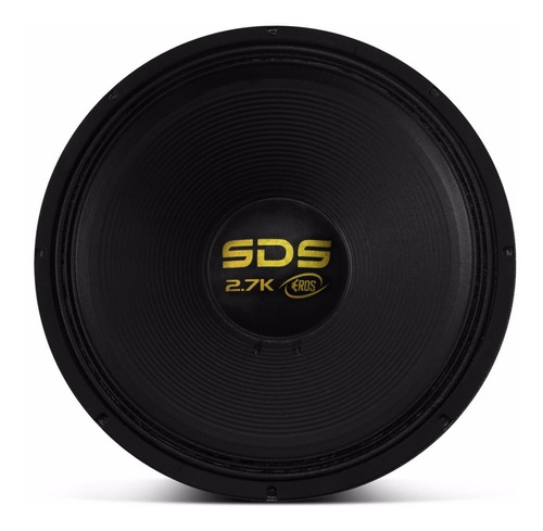 Subwoofer Eros Sds 18 Pol 1350w Rms 2.7 K Sds Paredão 4 Ohms