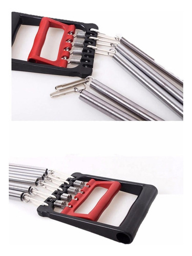 Extensor Manijas Pecho Brazos 5 Resortes Fitness