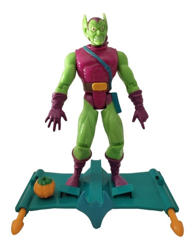 Green Goblin Duende Verde Spiderman Vintage Toy Biz 