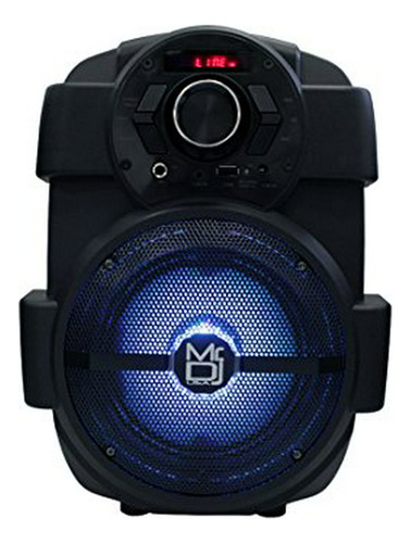 Sr. Dj Pse65bt 6.5  Altavoz Activo Portátil Con Batería Reca