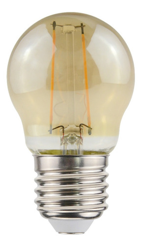 Lámpara Led Osram  Vintage Tipo Gota Ambar 2.5w Por E631